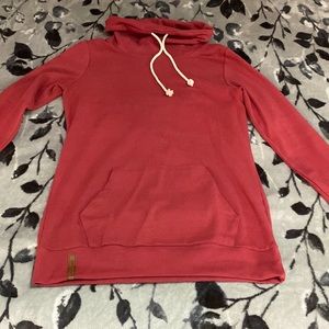 Ampersand Cowl Neck Sweater